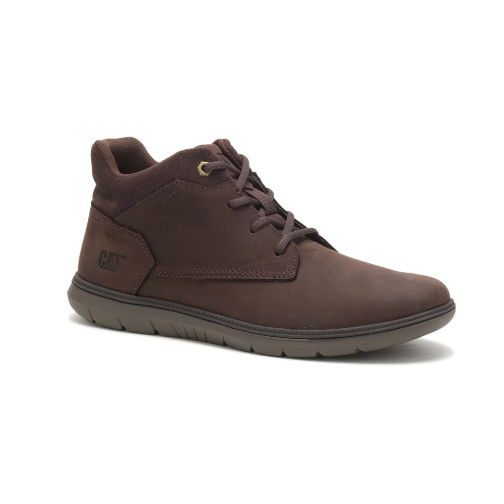 Caterpillar Roamer Mid 2.0 - Mens Sneakers - Coffee - NZ (259CVIWRQ)